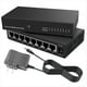 thumbnail image 1 of Conmutador Ethernet Gigabit de 8 Puertos, Concentrador RJ45, Divisor de Internet, Conmutador Inteligente, Conmutador de Red Ethernet de 10/100 Mbps, Enchufe Estadounidense, 1 of 5