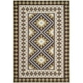 thumbnail image 2 of SAFAVIEH Veranda Magna Southwestern Indoor/Outdoor Area Rug, 6'7" x 6'7" Round, Ivory/Grey, 2 of 5