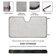 thumbnail image 3 of Totoro Windshield Sun Shade - Car Sun Shade Windshield Keeps Interior Cool, Reflector Sunshade, Foldable Sunshade for Car Windshield for Cars, SUVs 51"x28", 3 of 8