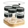 thumbnail image 3 of Trudeau STAK 6 Bottle Rotating Spice Rack Unfilled, 3 of 13