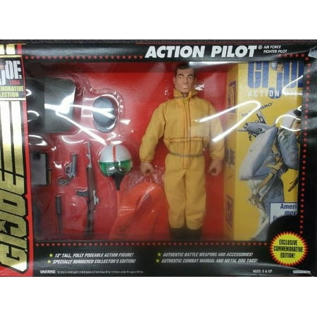 G.I. Joe 30th Anniversary Commemorative Collection Hispanic Action Pilot Air Force Fighter Pilot