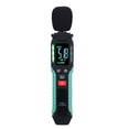 thumbnail image 1 of Lepmerk Professional Sound Level Meter FY8837 with 30-130 dB Range, LCD Display, A/C Weighting, Fast/Slow Dynamic Mode, Noise Tester for Home, Workplace, Traffic Monitoring - Black/Green, 1 of 6
