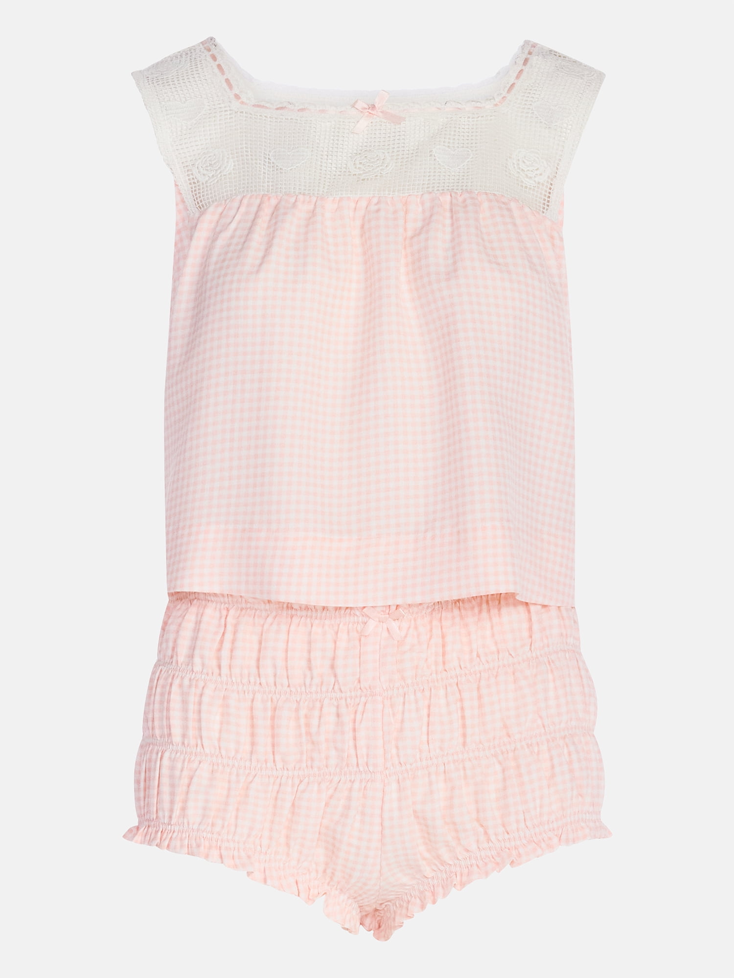 Kacey Lee Women's Woven Sleep Set, 2-Piece, Sizes XS-XXL