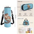 thumbnail image 7 of Jeiento Otter 17 Inch Boys Girls School Bag Set 4-Piece Lunch Bag Pencil Case Water Bottle Holder Blue Lightweight Large Capacity Backpack for Kids, 7 of 7