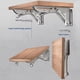 thumbnail image 2 of Soporte de Ángulo Plegable de Acero Inoxidable, Soporte Triangular, Soporte Pesado, Soporte Ajustable para Montaje en Pared de 18 Pulgadas, 2 of 4