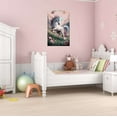 thumbnail image 2 of Believe In Miracles Cute Cartoon Unicorn Charming Joyful Girly Wall Art Sticker Designs Vinyl Stickers For Home House Walls Rooms Windows Bedroom Decoration Size (28x28 inch), 2 of 3