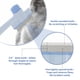 thumbnail image 3 of Cepillo para Gatos Unique Bargains, Peine para Eliminación de Pelo de Mascotas con Botón de Liberación, 3 of 7