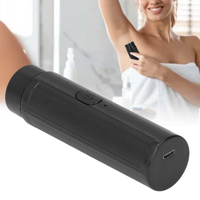 Mini Electric Shaver Portable Rechargeable Quiet Work Low Noise 3.7V 2W Easy Use for Travel Home Men