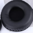 thumbnail image 3 of Almohadillas de repuesto de PU para auriculares AKG K518, K518DJ, K518LE, K81 y MDR-NC6 (negras), 3 of 5