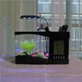 thumbnail image 4 of Mini pecera negra con pecera creativa USB Irfora Acuario, 4 of 7