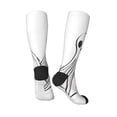 thumbnail image 5 of Lsque Cute Ghost Simple Drawing Printed Crew Socks Men's Women's LightWeight Thin Casual Calf Socks ,Knee High Socks,Cotton Socks, 5 of 9