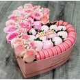 thumbnail image 2 of Unikpackaging Set of 3, Heart Shaped Flower/Gift Boxes, Pink, 2 of 3