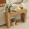 thumbnail image 4 of Danolapsi 47 Inch Farmhouse Console Table for Entryway, Slim Wood Sofa Side Table, Narrow Rustic Foyer Furniture for Living Rooms, Hallways, Apartments, 4 of 8