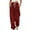 Wine, variant on Bibifish Womens Pants High Waist Cozy Flannel Joggers Pants Casual Drawstring Elastic Oversized Fit Workout And Loungewear Trousers