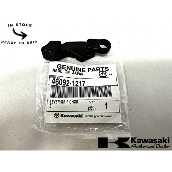 Kawasaki Genuine OEM Choke Grip Lever 46092-1217