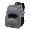 thumbnail image 1 of DOLITY Cat Carrier Backpack Large Transparent Airline Approved Portable for Cat & Small Grey, 1 of 9
