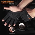 thumbnail image 3 of Guantes de levantamiento de pesas SueStar Partial Finger Black M, 3 of 7