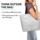 thumbnail image 2 of Balery Silver Glitter Bolsa Tote Estilo Estético con Cremalleras, Bolsa de Hombro, Bolsa de Compras Grande y Plegable, 2 of 8