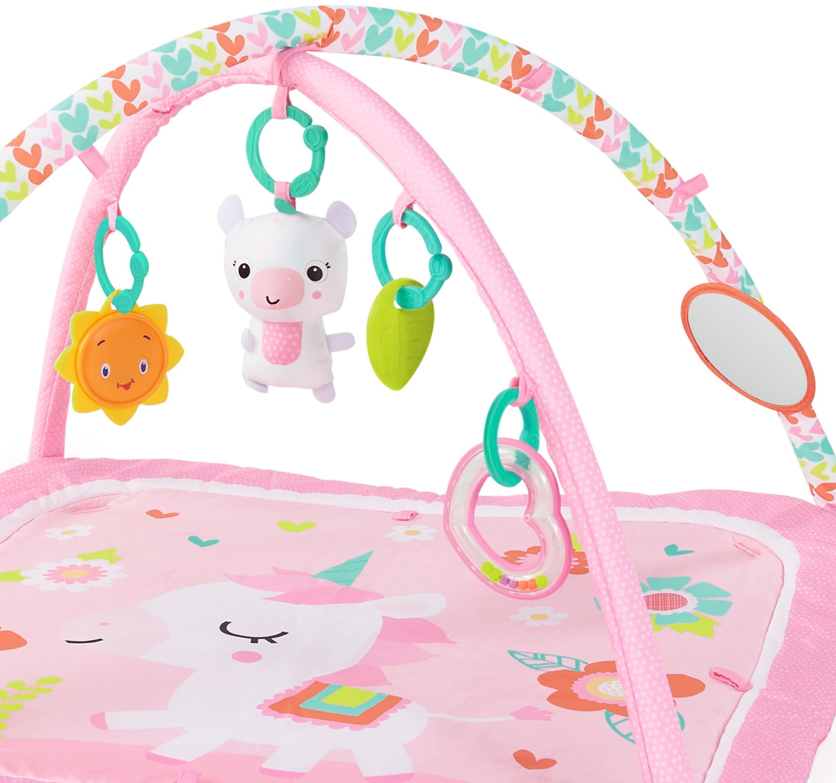 bright starts birds and blooms activity gym