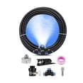 thumbnail image 2 of Kit de nebulización de ventilador Sistema de nebulización de bricolaje para exteriores Mister de enfriamiento con ahorro de agua para patio y jardín, 6M, enchufe de EE. UU. Advancent HA006379-01, 2 of 6