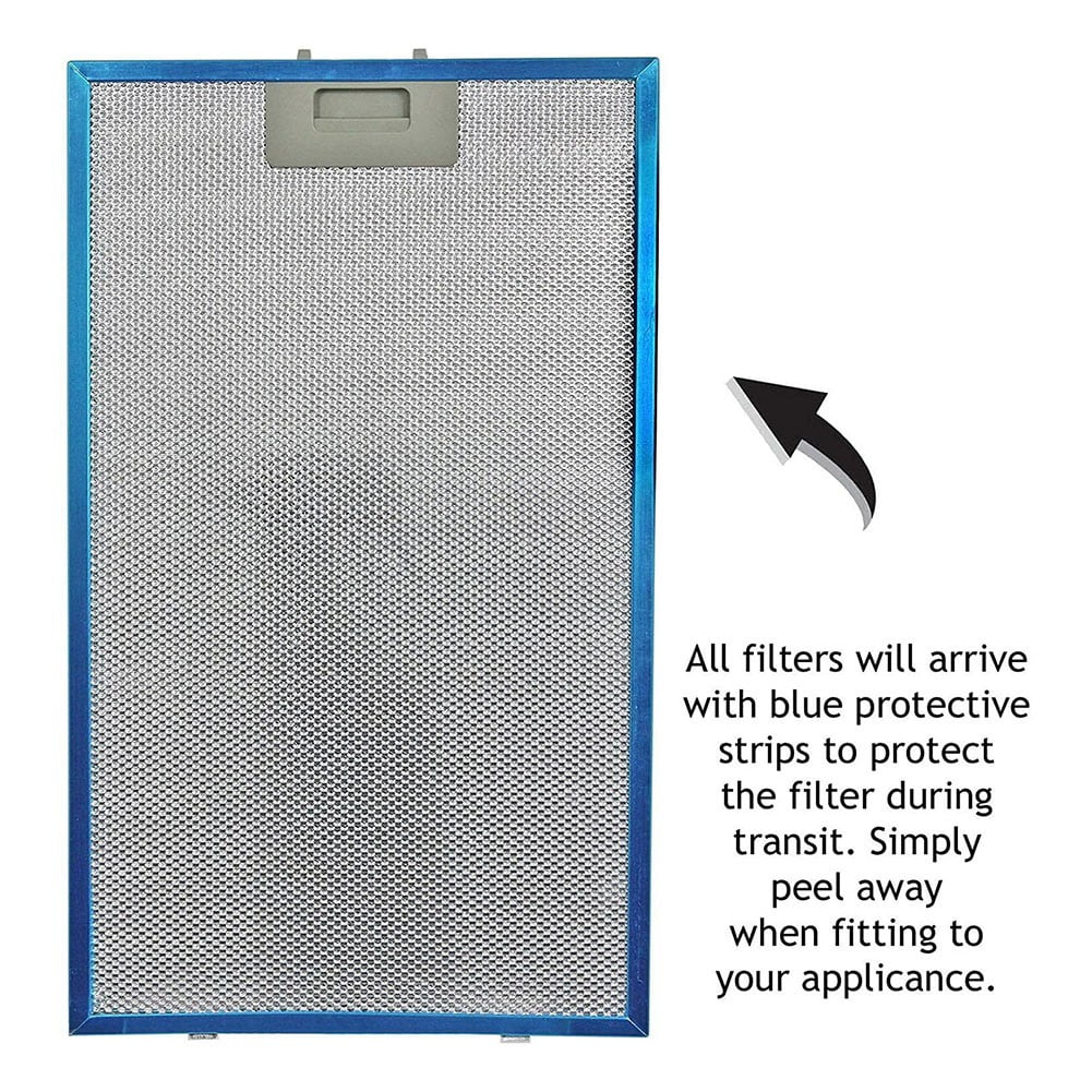 Metal Mesh Grease Filter Replacement for HOWDENS LAMONA Cooker Hood Extractor Vent 460x260mm 5-Layer Aluminum Alloy Range Hood Filter for Better Filtration Easy Installation Silver
