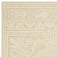 thumbnail image 5 of SAFAVIEH Blossom Roy Mediallion Wool Area Rug, Light Grey/Ivory, 6' x 6' Square, 5 of 7