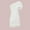 White, variant on TIMIFIS Women's White Glitter Dress Sequin Tassels Sparkly Mini Dress Fashion Sleeveless Slanted Shoulder Slim Feather Pack Hip Evening Dress Solid Color Dress Party Clubwear Cocktail Dresses