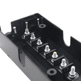 thumbnail image 4 of Weatherproof 7 Pole Cord Connection Box 7 Way Electrical Trailer Junction Box 7 Gang Trailer Wire Harness Junction Box,1Set x Connection Box, 4 of 6