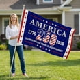 thumbnail image 3 of 3x5 Ft Independence Day Flag, 250th Anniversary Commemorative Stars and Stripes with UV Protection for Outdoor Display,July 4th Decorations, 3 of 5
