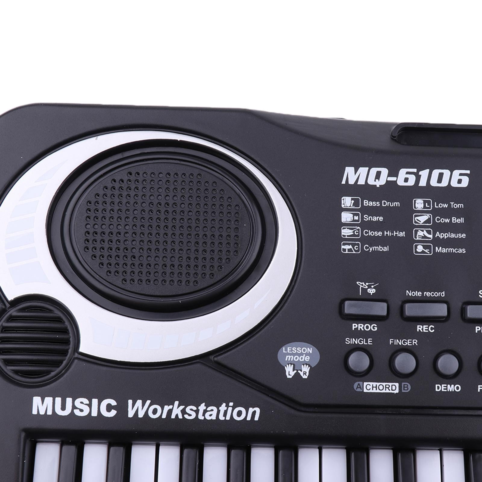 LeeQinersw 61 Keys Digital Music Electronic Keyboard Key Board Electric Piano Children Kids