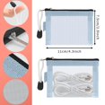thumbnail image 3 of Bolsas de malla Classycoo Mini Zipper, paquete de 5 unidades, nailon, 11 x 7,5 cm, 3 of 7