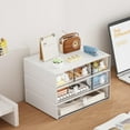 thumbnail image 3 of Organizador de escritorio Marbrasse con 6 cajones, 3 niveles, apilable, 3 of 9