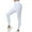 White, variant on qolati Leggings for Women Thick High Waist Yoga Pants Seamless Tummy Control Workout Athletic Running Gym Leggings