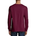 thumbnail image 5 of Hanes Mens Premium Beefy-T Cotton Long Sleeve T-Shirt, Sizes S-3XL, 5 of 6
