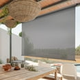 thumbnail image 2 of Keystone Fabrics O77.48.70 4 x 8 ft. Regal Cordless Outdoor Sun Shade - Plam, 2 of 5