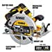 thumbnail image 5 of DEWALT 20V MAX 7-1/4-Inch Circular Saw with Brake, Tool Only, Cordless (DCS570B), 5 of 5
