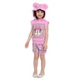 thumbnail image 2 of Disney Character Sleeveless Hooded Cosplay Top & Shorts, 2-Piece Set, Sizes 4-16, 2 of 6