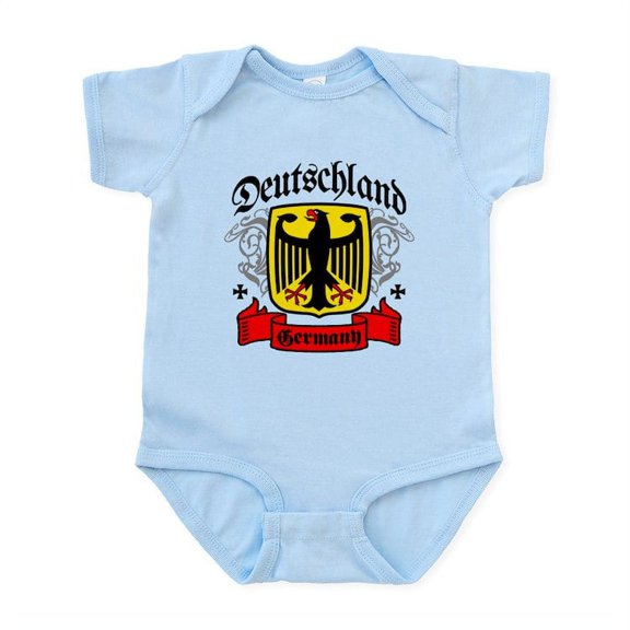 CafePress - Deutschland Coat Of Arms Infant Bodysuit - Baby Light Bodysuit, Size Newborn - 24 Months