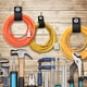 thumbnail image 3 of Eigraketly Correas de almacenamiento convenientes ajustables Cable de extensión Práctico profesional Hook Loop Belt Cinta de cincha Viscosidad carpas METRO, 3 of 6