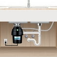 thumbnail image 7 of Eco Logic 3/4 HP Continuous Feed Garbage Disposal with Oil Rubbed Bronze Sink Flange and Stopper Kit, 7 of 7
