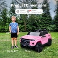 thumbnail image 4 of Hikiddo 24V Kids Ride on Dump Truck, 2 Seater Ride on Car Tractor with Remote, 4 of 10
