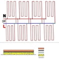 thumbnail image 4 of 12K Floor Heating Cable 33ohm/m Carbon Fiber Heating Wire Heating Wire Coil, 4 of 4