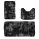 thumbnail image 2 of Mixed Color Bath Mats 3 Set Winter Bathroom Rugs For 3 Pcs Toilet Mats Soft Water Absorption Non Slip Thick Washable Easy To Dry Dark, 2 of 7