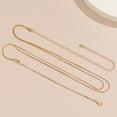 thumbnail image 2 of Bangcool Layered Belly Chain Tiny: Simple Waist Chain Bikini Body Chain for Summer Beach, 2 of 5