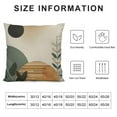 thumbnail image 5 of COMIO Boho Pillow Covers of  Bohemian Style Mid Century Colored Print Outdoor Decorative Throw Pillows Abstract Art Farmhouse Pillowcases Cushion Case Decor for Home Sofa Couch Bed, 5 of 5