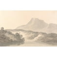 thumbnail image 2 of Dr. Thomas Monro 24x17 Black Ornate Framed Double Matted Museum Art Print Titled: The Edge of the Lake, 2 of 5