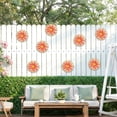 thumbnail image 4 of Metal Flower Wall Art 3D Metal Daisy Wall Decor Multiple Layer Hanging Flower Rustic Farmhouse Boho Style Decorations for Indoor Outdoor Home Living Room Office Garden, 4 of 5
