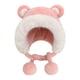 thumbnail image 1 of Gorro de invierno con orejeras, moderno gorro con orejeras, grueso y protector para los oídos. Rosa, 1 of 7