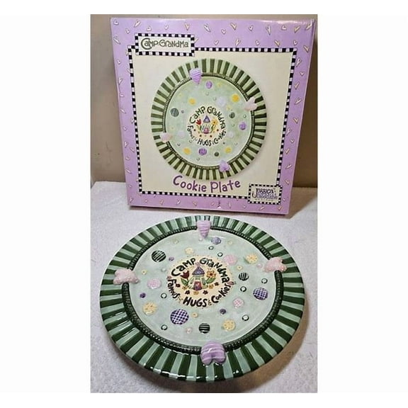 Camp Grandmas Cookie Plate
