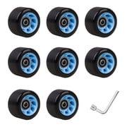 Roller Skate Wheels with Bearings, Quads Roller Skate Wheels Double Row Skating